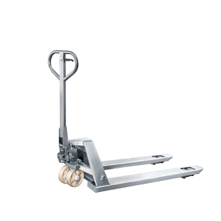 NIULI Apilador Transfer Pallet Forklift Tangan Dioperasikan Pallet Jack 2ton 2.5ton 3ton Truk Palet Tangan Hidrolik Manual Galvanis