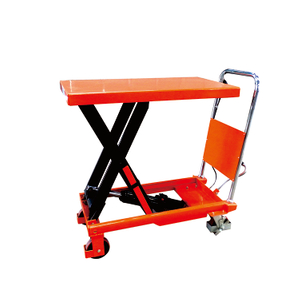 NIULI Movable Table Truck 500kg Hydraulic Scissor Lift Trolley