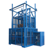 NIULI 2000kg 5000kg Industrial Straight Top Heavy Lifting Work Platform Hydraulic Warehouse Cargo Lift Price with Mesh Enclosure
