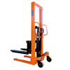 Mwongozo wa Empilhadeira Hydraulic Hydraulic Forklift Lift Stacker Pallet Lifter Trolley Lori