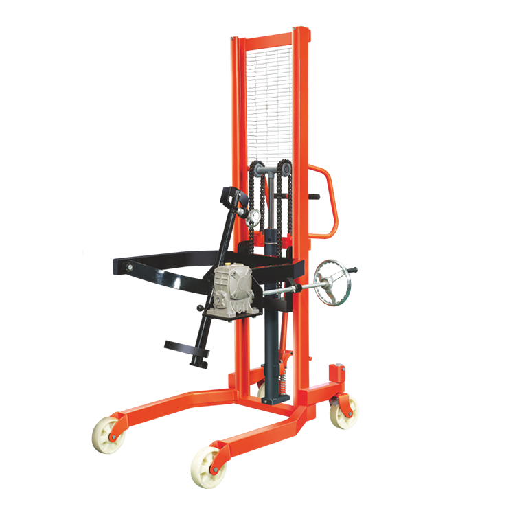 NIULI Factory Direct Customized 350kg Drum Lifter Hydraulic Oil Drum Stacker with Clamp