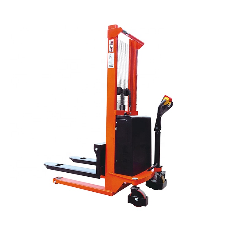 NIULI 1000KG Walkie Forklift Hydraulic Full Electronical Elevated Lifter Economical Electric Stacker