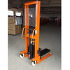 NIULI Material Handling Tools Pallet Forklift 2000KG Manual Fork Lift Stacker 1.6m Lift Height Hydraulic Manual Hand Stacker
