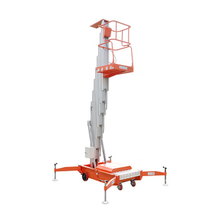 NIULI 휴대용 AC 전원 고층 전기 맨 리프트 알루미늄 플랫폼