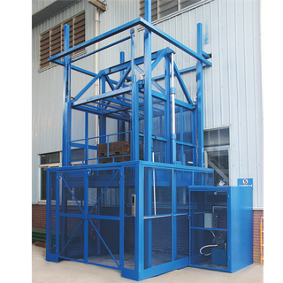 NIULI 2 tone 5 tona hidraulični međukatni pod tereta podignuta skladišna platforma za podizanje okomito garažno dizalo za podrum ili skladište