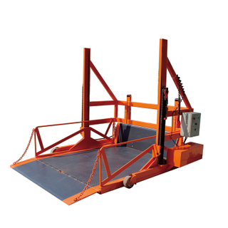 NIULI อุปกรณ์คลังสินค้าเครื่องกลไฟฟ้าไฮดรอลิก Loading Ramp Dock Leveler