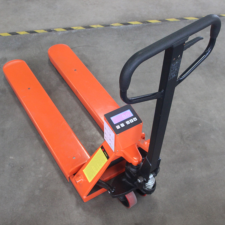 NIULI Weighing Scale Pallet Jack Hydraulic Handylift Hydraulic Hand Pallet Truck with Weight Scale