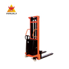 NIULI Warehouse Semi Automatic Electric Powered Gabel Stacker 1.5ton 3 Meter Semi-elektresch Palette Stacker fir Material Handling
