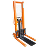 NIULI hydraulische handliftpalletvorkheftruck, handmatige stapelaar van 2 ton