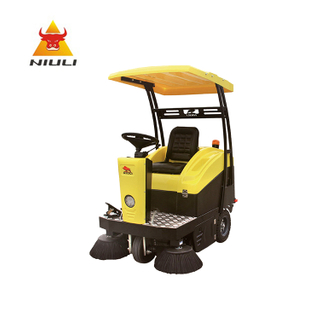 NIULI Cleaning Machines Electric Road Sweeper For Workshop And Ground Floor Sweeper