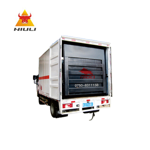 NIULI 1ton 1.5ton Hidden Hydraulic inside Steel Tail Lift Board for Heavy Vehicle Truck with Concealed Tailgate Platform