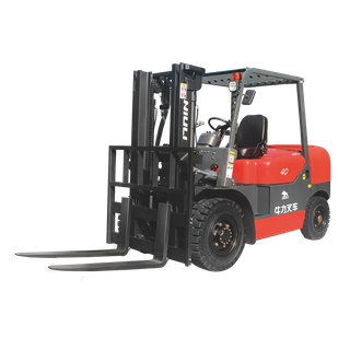 Forklift Diesel OEM NIULI dengan Mesin Isuzu Dan Warna Dipilih