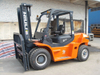 NIULI Powerful Engine Big Fork Lift 7 Ton Forklift with Fork Positioner And Side Shifter