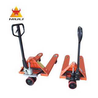 NIULI Barang Transpallet AC Casting Pump Jack Hidrolik Manual Forklift 2,5 Ton 2500kg Truk Hand Pallet