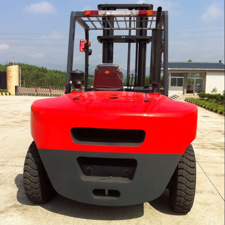 NIULI Heavy Duty 7 Ton Forklift Great Logistic Equipment Diesel Forklift Truck with Automatic Transmission