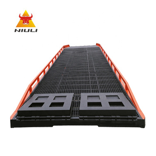 NIULI Container Dock Leveler Forklift Cargo Lift Portable Goods Loading Ramp