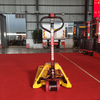NIULI Lithium ugedriwwen hydraulesch Pallet Jack Semi Hand Palette Camion 1.5t 1500kg 3300lbs Kapazit&eacute;it Elektresch Pallet Camion