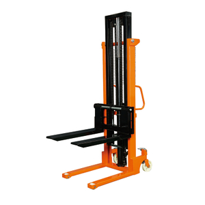 2 Ton Hydraulic Pallet Stacker Hand Operated Manual Lifter Forklift Fork Stacker