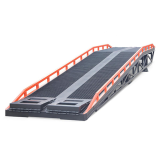Movable Durable Sturdy Montacarga Platform Hydraulic Dock Ramp Ground Container Ramp for Forklift
