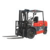 NIULI Factory Supply Diesel Forklift 4.0 Ton Hydraulic Forklift Truck with Chinese Engine