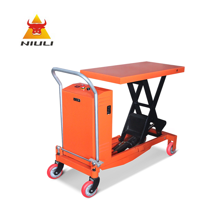 NIULI Small Manual Hydraulic Motorcycle Lift Tables Platform Pallet Lift Platform