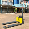 NIULI Litiumbatteri 2,0 ton 2000 kg Stativ Person Mark Liten Mini Transpalet Full elektrisk palltruck