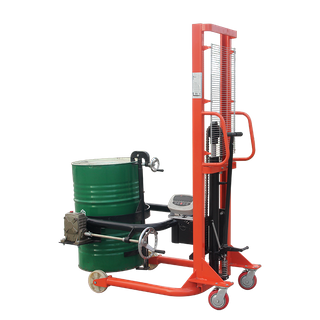 NIULI תצוגה דיגיטלית ידנית הידראולית גובה משאית תוף