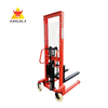 NIULI Hand Stacker ความจุ 2000 กก. ความสูงยก 1600 มม. คุณภาพสูงไฮดรอลิกรถยกด้วยตนเองราคา