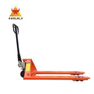 NIULI 저렴한 2/2.5/3ton AC 유압 핸드 팔레트 트럭 하이 리프트 지게차 트롤리 팔레트