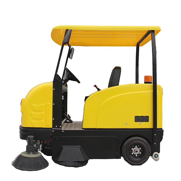 NIULI Cleaning Machine Electric Ride on Industrial Street Sweeper for Sale