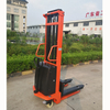 NIULI Warehouse Semi Automatic Electric Powered Gabel Stacker 1.5ton 3 Meter Semi-elektresch Palette Stacker fir Material Handling