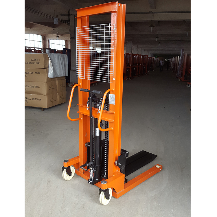 NIULI Factory Price Forklift For Sale 1 TON 2 TON 2M 1.6M 3Meter 2.5M Manual Hand Stacker With Hydraulic Pump High Lift Forklift