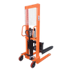 NIULI China Hot Sale Hand Truck Hand Lift Stacker Fork Lift Hydraulic Manual Hand Pallet Truck Transpallet Stacker Forklift