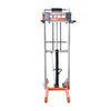 NIULI Manual Hand Pallet Stacker 400KG Capacity 1700MM Small Table Truck Hydraulic Goods Lifter