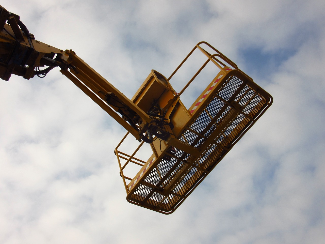 De versatile hydraulesche Scissor Lift D&euml;sch